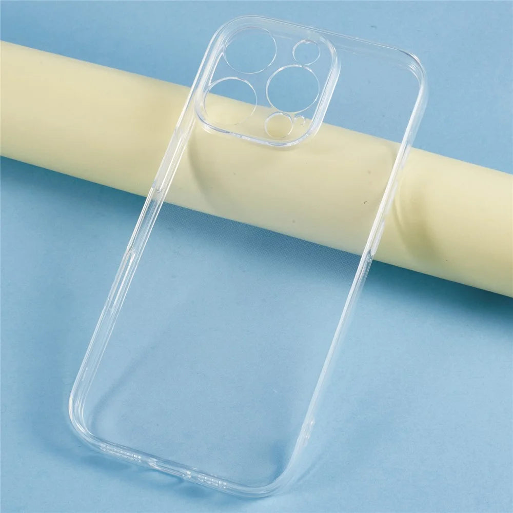 UNITHIN For iPhone 16 Pro Case Ultra Thin 0.7mm Clear TPU Anti Drop Phone Cover Precise Cutouts - 3