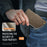 AUTSPACE For iPhone 15 Case  A11 RFID Blocking Retro Leather Cell Phone Wallet Cover - Brown - 6