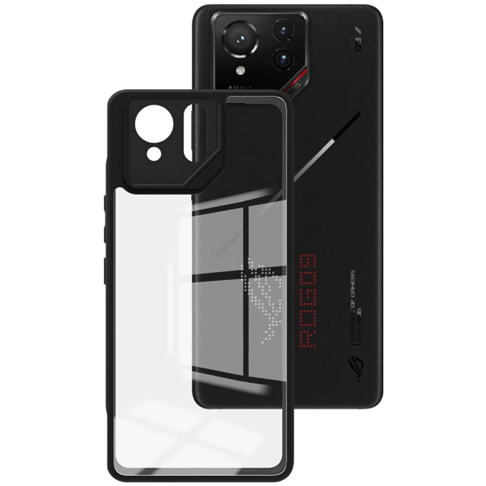 IMAK UX-9A Series for Asus ROG Phone 9 5G / Phone 9 FE 5G / 9 Pro 5G Clear Case TPU+PC Phone Cover Reinforced Corners - 1