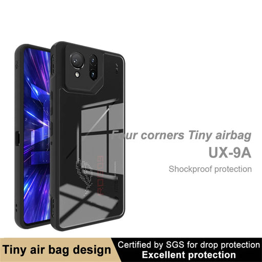 IMAK UX-9A Series for Asus ROG Phone 9 5G / Phone 9 FE 5G / 9 Pro 5G Clear Case TPU+PC Phone Cover Reinforced Corners - 2