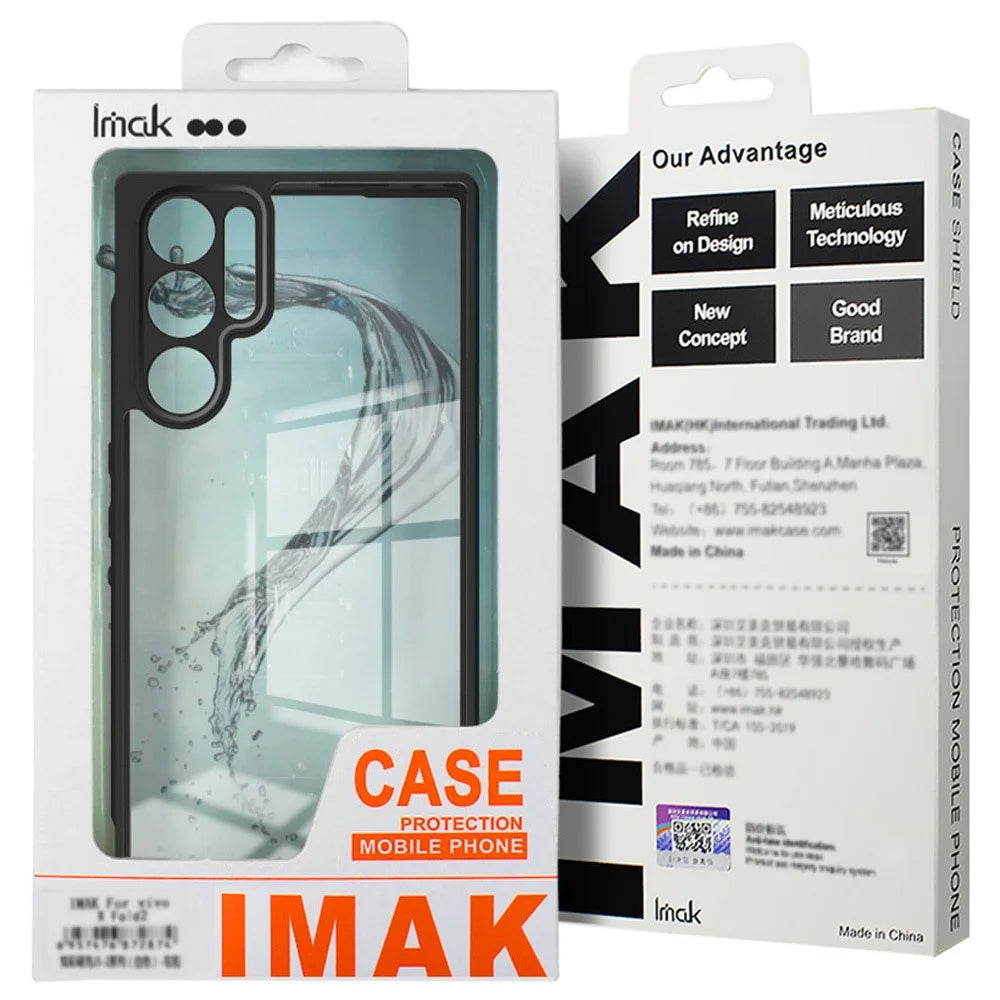 IMAK UX-9A Series for Asus ROG Phone 9 5G / Phone 9 FE 5G / 9 Pro 5G Clear Case TPU+PC Phone Cover Reinforced Corners - 7