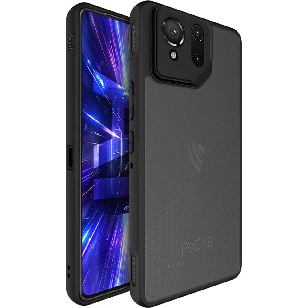 IMAK UX-9B Series For Asus ROG Phone 9 5G / Phone 9 FE 5G / 9 Pro 5G Case Tiny Airbag PC TPU Matte Phone Cover - 1
