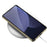 GKK For Samsung Galaxy S25 Ultra Case Electroplated TPU PC PU Phone Back Cover - Black - 3