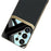 GKK For Samsung Galaxy S25 Ultra Case Electroplated TPU PC PU Phone Back Cover - Black - 5