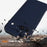 For Google Pixel 9 Magnetic Case Liquid Silicone Phone Cover with Lanyard - Dark Blue - 2