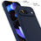 For Google Pixel 9 Magnetic Case Liquid Silicone Phone Cover with Lanyard - Dark Blue - 6