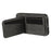 For Samsung Galaxy A35 5G Case Card Holder Kickstand Anti Drop PC + TPU + PU Leather Back Cover - Black - 3