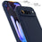 For Google Pixel 9 Pro Magnetic Case Liquid Silicone Phone Cover with Lanyard - Dark Blue - 7