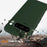For Google Pixel 8 Pro Magnetic Case Liquid Silicone Phone Cover with Lanyard - Dark Green - 3