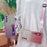 For Samsung Galaxy S25 Case Electroplated Glitter Hand Strap Kickstand TPU Back Cover with Shoulder Strap - Pink - 6