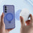 For Samsung Galaxy S25 Magnetic Case Kickstand TPU + PC Anti Drop Phone Cover - Dark Blue - 3