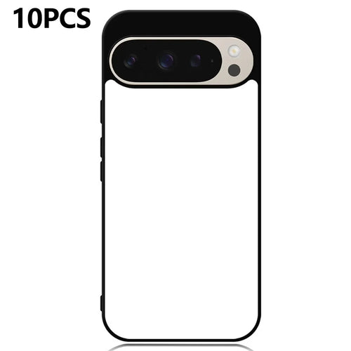 10Pcs  /  Pack For Google Pixel 9 Pro XL Case PC + TPU Phone Cover Support Heat Transfer Printing - 1