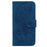 PU Leather Phone Case for Samsung Galaxy M13 4G, Rose Butterfly Imprinted Protective Cover Flip Folio Stand Wallet Shell with Strap - Blue - 6