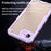 For iPhone 17e / 16e Case Hybrid Frosted Phone Back Cover - Purple - 3