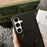 For Samsung Galaxy S25 Magnetic Case Litchi Texture PU Leather + TPU Phone Back Cover - Black - 4