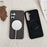 For Samsung Galaxy A16 5G  /  4G Magnetic Case Drop-Proof TPU + Cloth Back Phone Cover - Grey - 3
