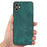 For Samsung Galaxy A05 4G Case Shockproof Slim Retro Leather Phone Back Cover - Green - 1