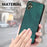 For Samsung Galaxy A05 4G Case Shockproof Slim Retro Leather Phone Back Cover - Green - 3
