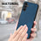For Samsung Galaxy A36 5G Case Shockproof Slim Retro Leather Phone Back Cover - Blue - 5