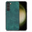 For Samsung Galaxy S22+ 5G Case Shockproof Slim Retro Leather Phone Back Cover - Green - 1