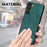 For Samsung Galaxy S22+ 5G Case Shockproof Slim Retro Leather Phone Back Cover - Green - 5
