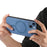 For iPhone 15 Plus Leather Back Case Compatible with MagSafe Skin-touch Phone Cover - Blue - 4