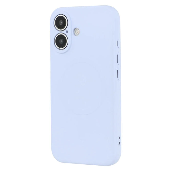 For iPhone 16 Plus Case Compatible with MagSafe Shockproof TPU Phone Cover - Light Purple - 3