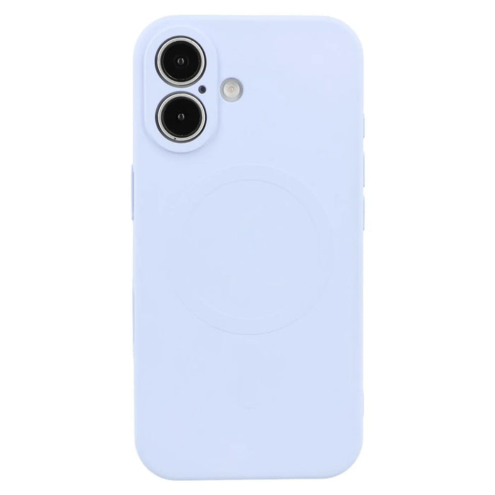 For iPhone 16 Plus Case Compatible with MagSafe Shockproof TPU Phone Cover - Light Purple - 4