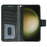 For Samsung Galaxy S24 Ultra Case Stand Card Holder Wallet Leather Phone Cover - Black - 2