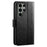 For Samsung Galaxy S24 Ultra Case Stand Card Holder Wallet Leather Phone Cover - Black - 6