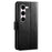 For Samsung Galaxy S23+ Case Stand Card Holder Wallet Leather Phone Cover - Black - 6