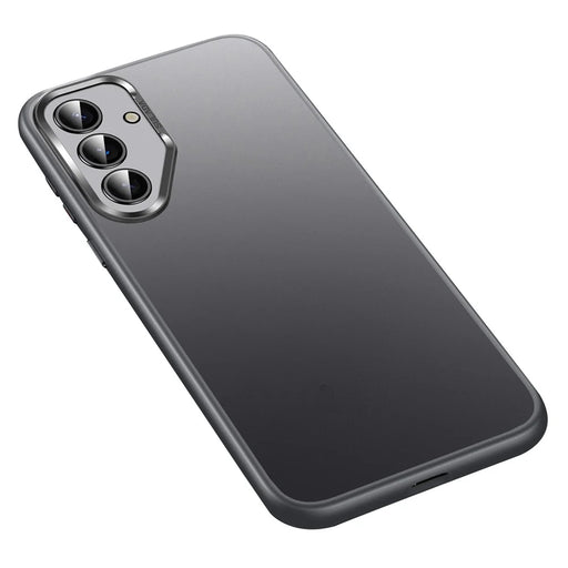 SULADA For Samsung Galaxy S25+ Case PC+TPU Shockproof Matte Phone Protector Cover - Grey - 1