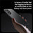 SULADA For Samsung Galaxy S25 Case PC+TPU Shockproof Matte Phone Protector Cover - Black - 3