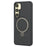 For Samsung Galaxy S25+ Magnetic Case TPU+PC Carbon Fiber Texture Phone Cover Rotatable Ring Holder - 3