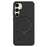 For Samsung Galaxy S25+ Magnetic Case TPU+PC Carbon Fiber Texture Phone Cover Rotatable Ring Holder - 4