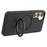 For Samsung Galaxy S25+ Magnetic Case TPU+PC Carbon Fiber Texture Phone Cover Rotatable Ring Holder - 5