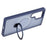 For Samsung Galaxy S25 Ultra Magnetic Case Rotary Ring Kickstand TPU + PC Phone Cover - Sapphire - 3