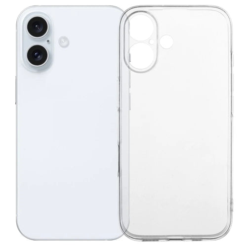 UNITHIN For iPhone 16 Plus Case Ultra Thin 0.7mm Clear TPU Anti Drop Phone Cover Precise Cutouts - 1