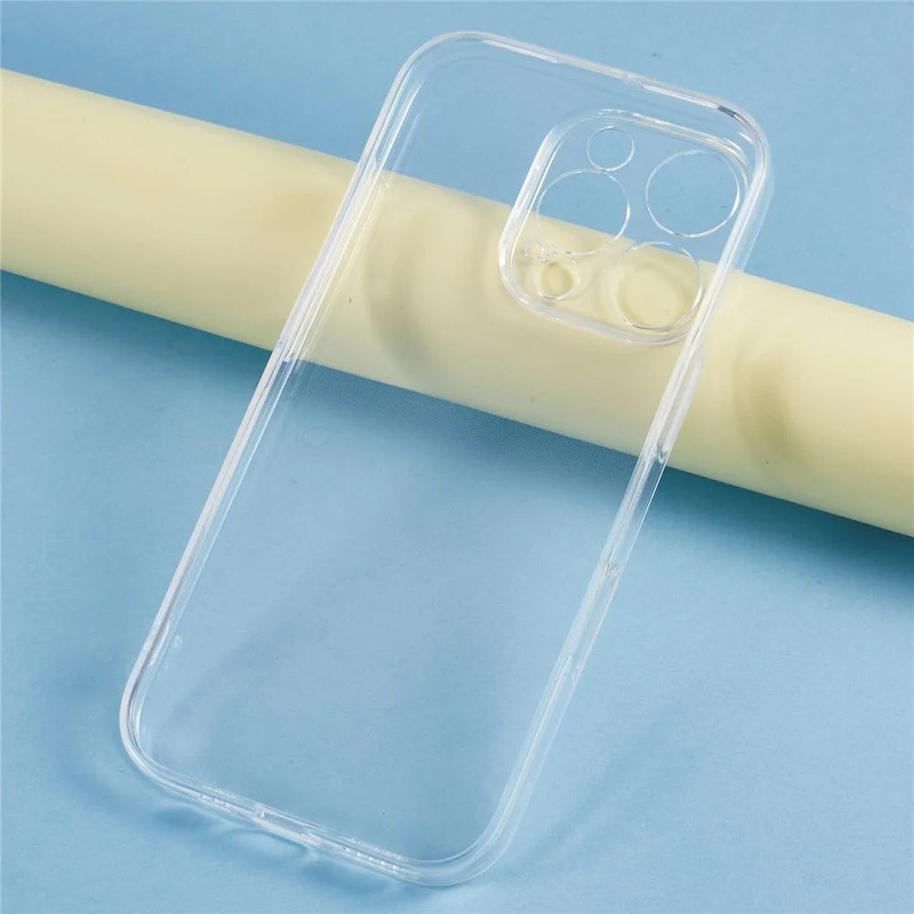UNITHIN For iPhone 16 Pro Max Case Ultra Thin 0.7mm Clear TPU Anti Drop Phone Cover Precise Cutouts - 6