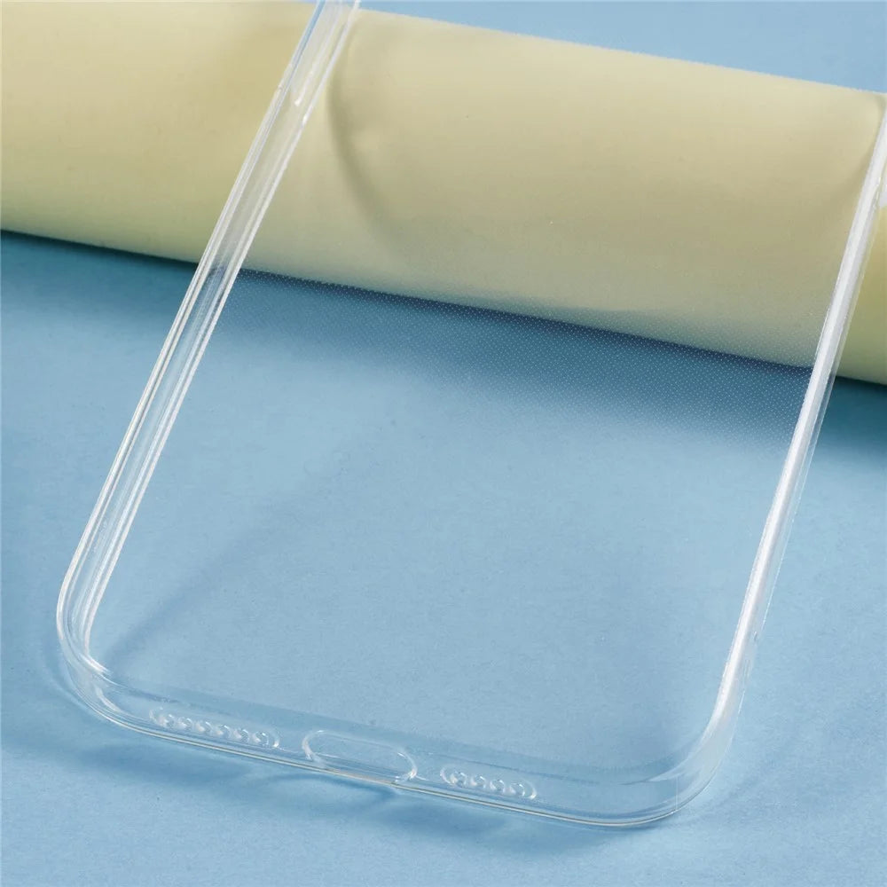 UNITHIN For iPhone 14 Plus Case Ultra Thin 0.7mm Clear TPU Anti Drop Phone Cover Precise Cutouts - 5