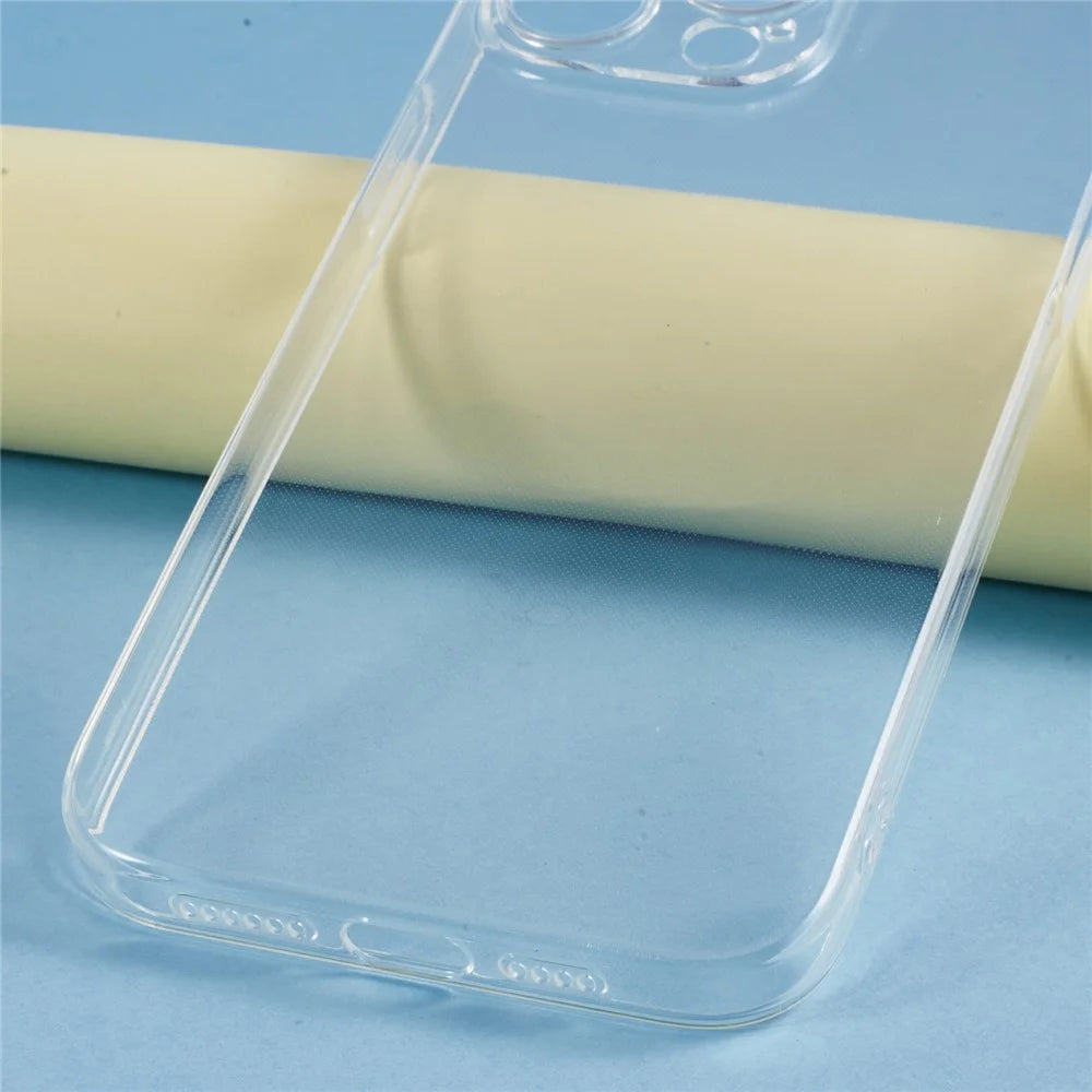 UNITHIN For iPhone 14 Pro Max Case Ultra Thin 0.7mm Clear TPU Anti Drop Phone Cover Precise Cutouts - 6