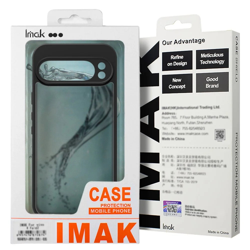 IMAK UX-9B Series For ZTE nubia Red Magic 10S Pro+ 5G / 10S Pro 5G / 10 Pro+ 5G / 10 Pro 5G Case Tiny Airbag PC TPU Matte Phone Cover - 7