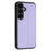 For Samsung Galaxy A34 5G Case Magnetic Closure Card Slot Leather Flip Phone Cover - Purple - 5