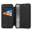 For Samsung Galaxy A54 5G Case Magnetic Closure Card Slot Leather Flip Phone Cover - Black - 2