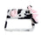 For Google Pixel 9 Pro Fold 5G Case Fluffy Cute Cow Winter Plush Inner TPU Phone Cover - Black - 2