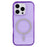 For iPhone 16 Pro Max Case Compatible with MagSafe 2.0mm PC + TPU Glitter Phone Cover - Purple - 4