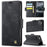 AUTSPACE For iPhone 11 Pro Case  A11 RFID Blocking Retro Leather Cell Phone Wallet Cover - Black - 2