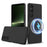 For Sony Xperia 1 V Magnetic Case Anti-Drop Liquid Silicone Phone Cover - Black - 1