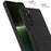 For Sony Xperia 1 V Magnetic Case Anti-Drop Liquid Silicone Phone Cover - Black - 6