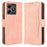 Leather Case for Blackview Wave 8 / Wave 8C / Oscal Flat 2 Phone Wallet Cover with Multiple Card Slots - Pink - 1